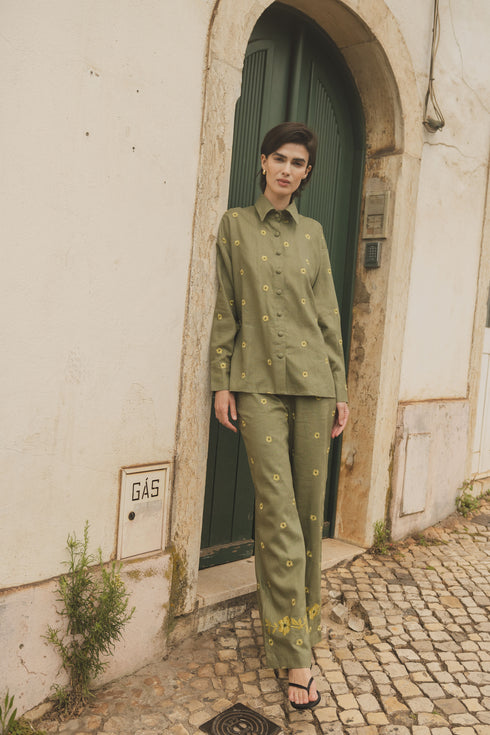 Camomila Button Down Shirt Lemoncello